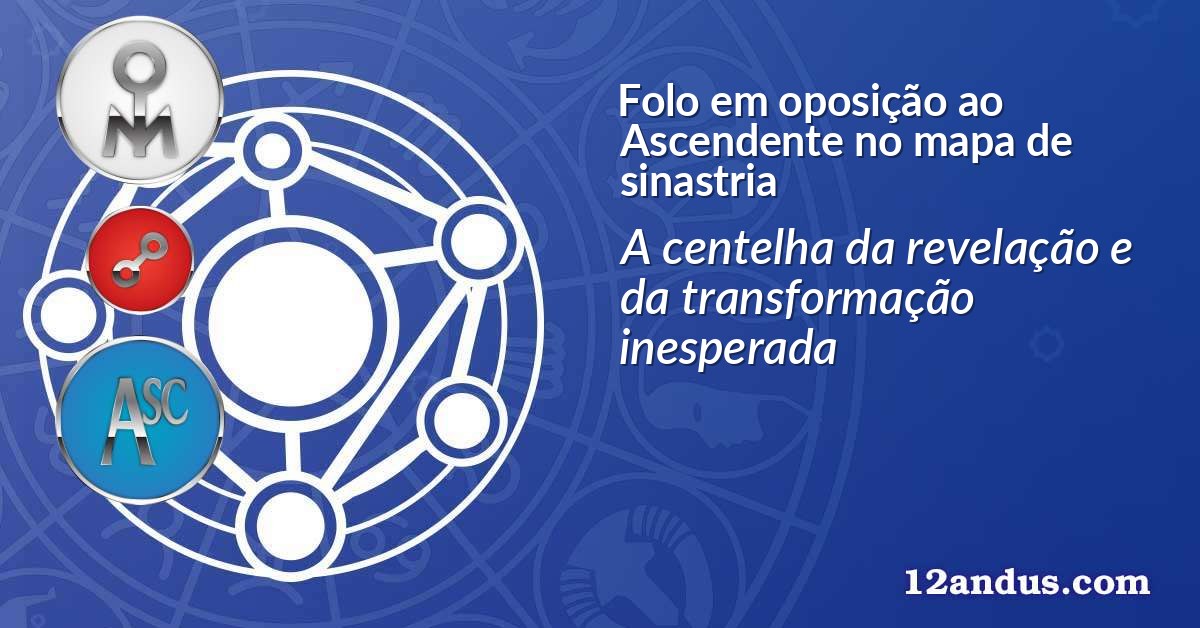 Folo em oposição ao Ascendente no mapa de sinastria