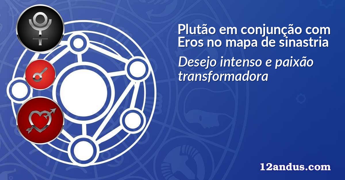 Plutão em conjunção com Eros no mapa de sinastria