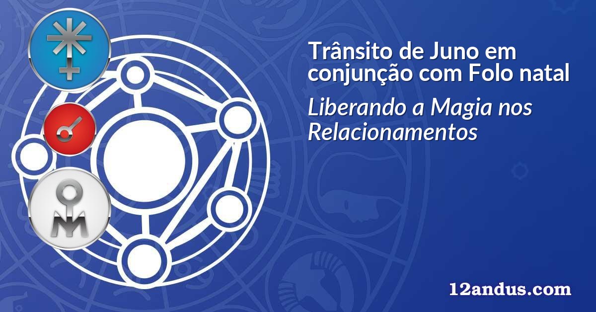 Trânsito de Juno em conjunção com Folo natal