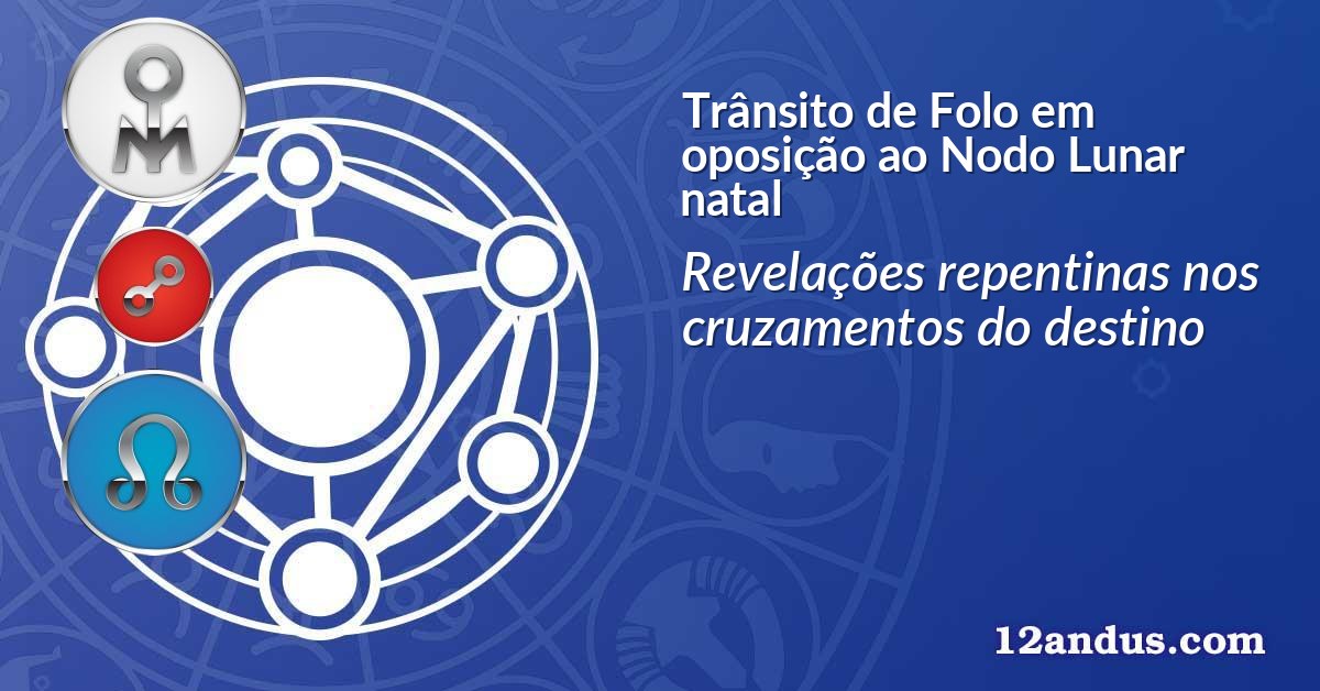 Trânsito de Folo em oposição ao Nodo Lunar natal