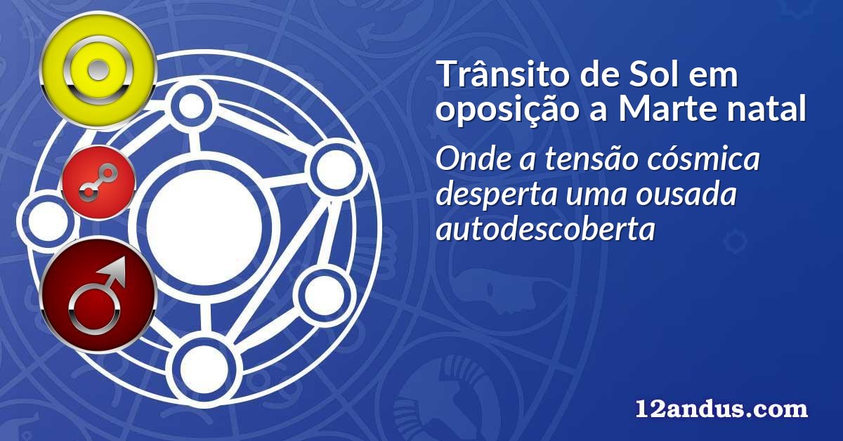Trânsito de Sol em oposição a Marte natal