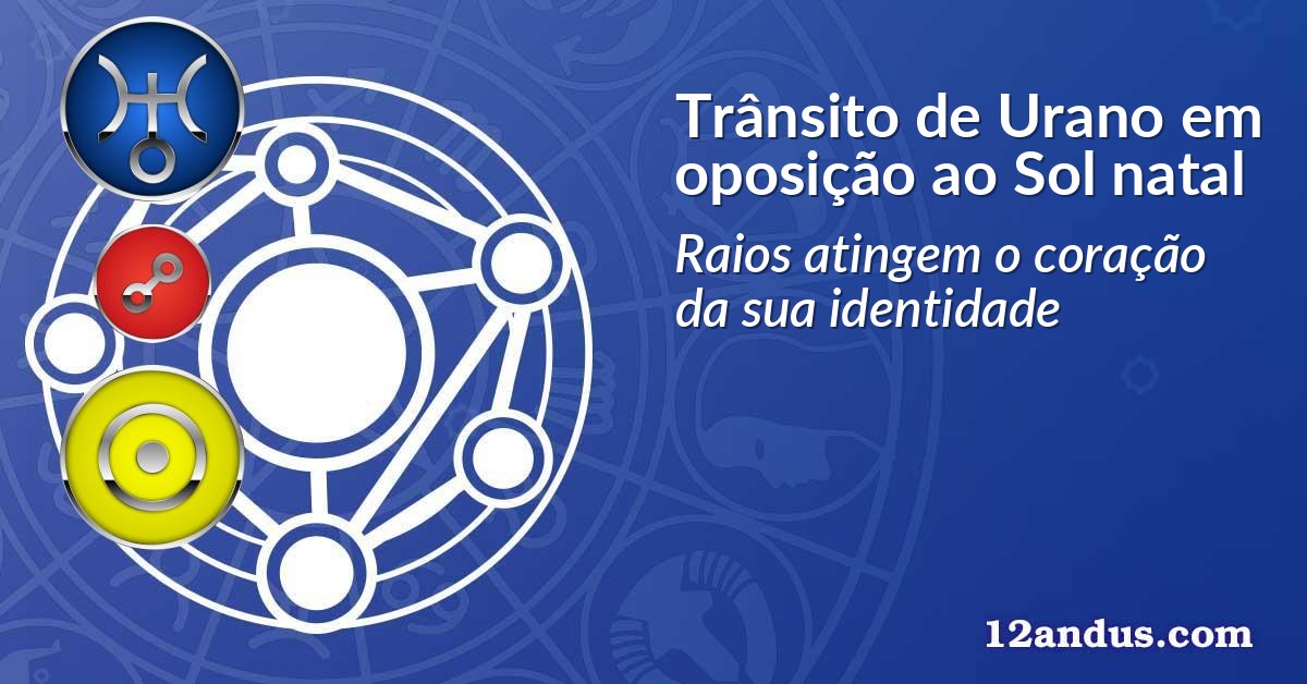 Trânsito de Urano em oposição ao Sol natal