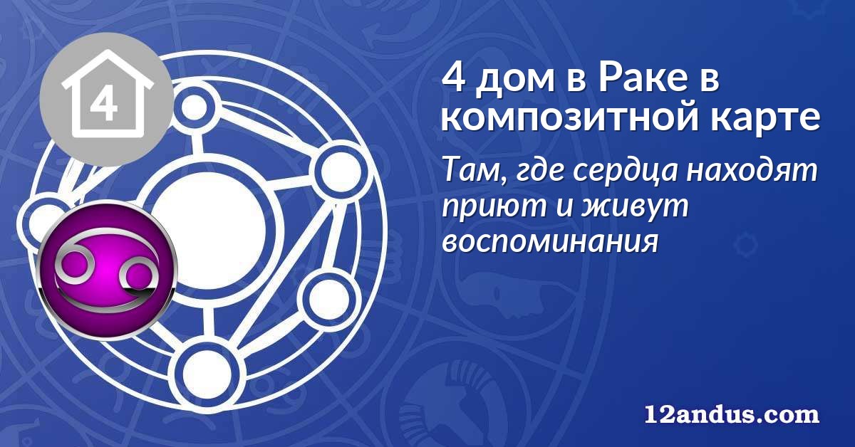 4 дом в Раке в композитной карте