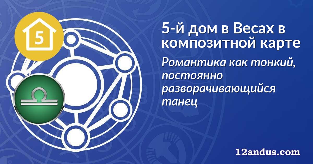 5-й дом в Весах в композитной карте