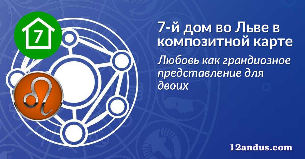 7-й дом во Льве в композитной карте
