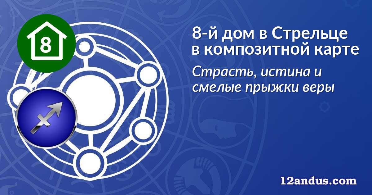 8-й дом в Стрельце в композитной карте