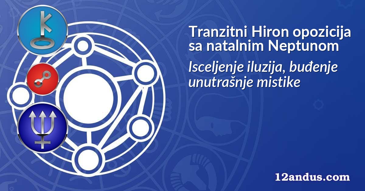 Tranzitni Hiron opozicija sa natalnim Neptunom