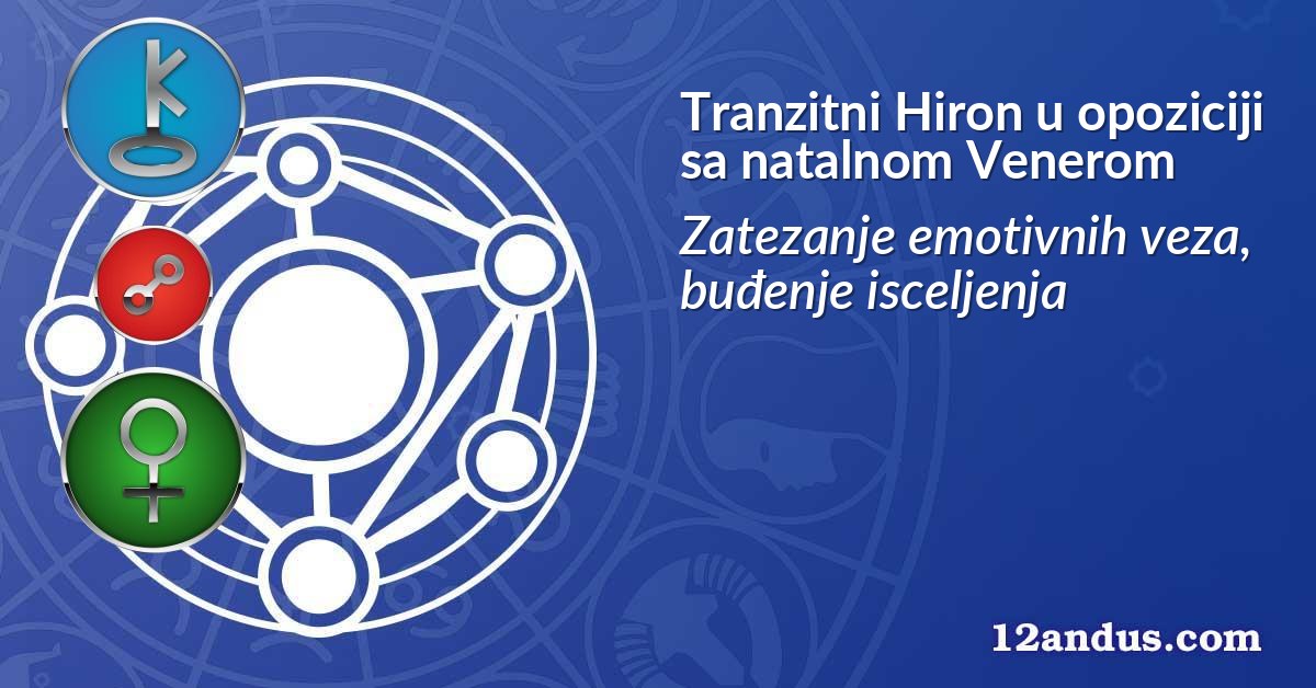 Tranzitni Hiron u opoziciji sa natalnom Venerom