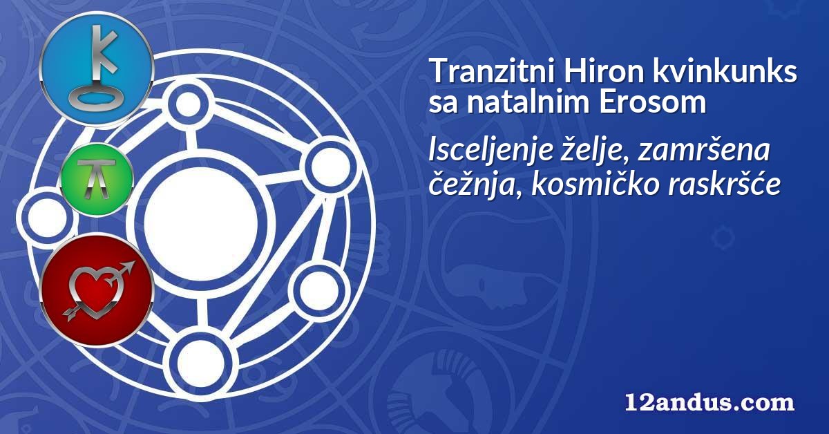 Tranzitni Hiron kvinkunks sa natalnim Erosom