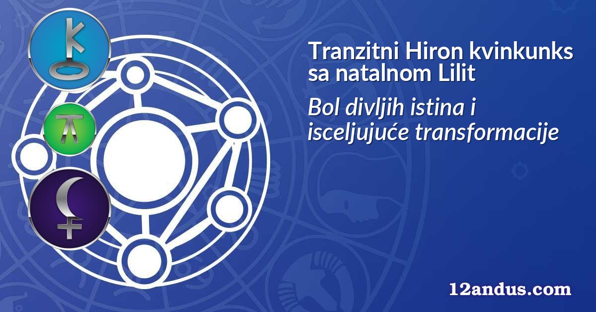 Tranzitni Hiron kvinkunks sa natalnom Lilit