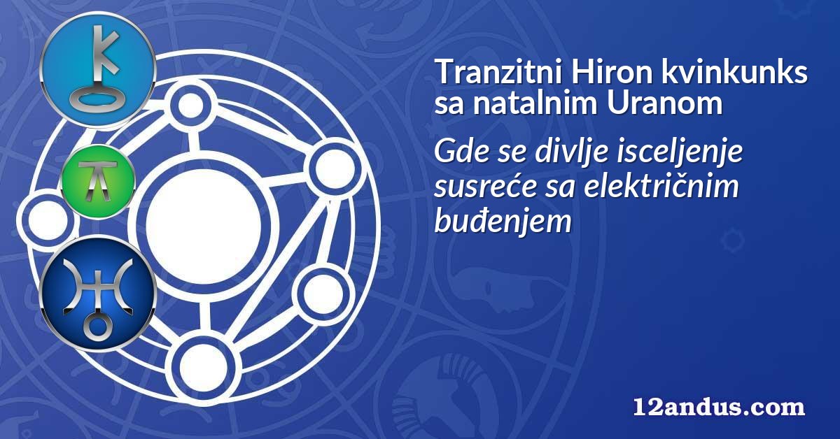 Tranzitni Hiron kvinkunks sa natalnim Uranom