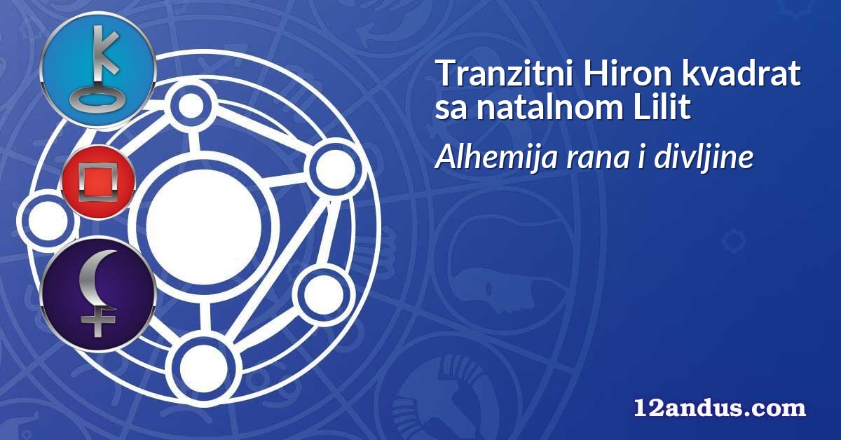 Tranzitni Hiron kvadrat sa natalnom Lilit