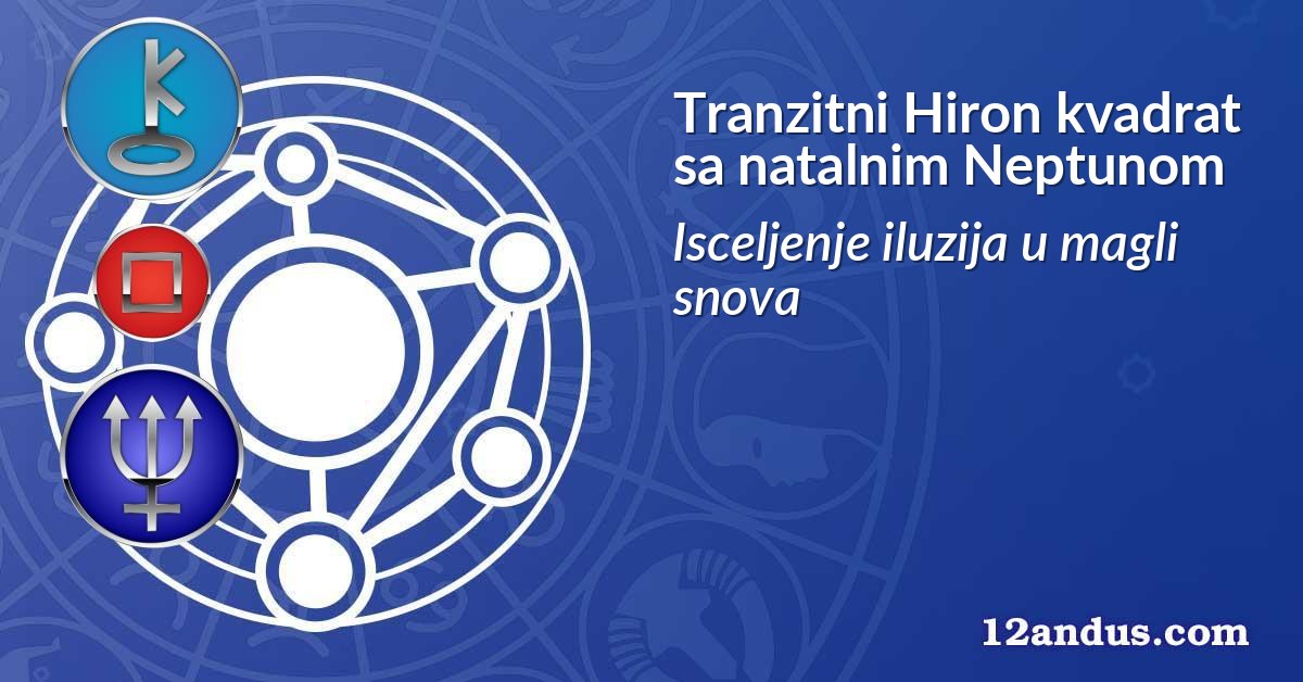 Tranzitni Hiron kvadrat sa natalnim Neptunom