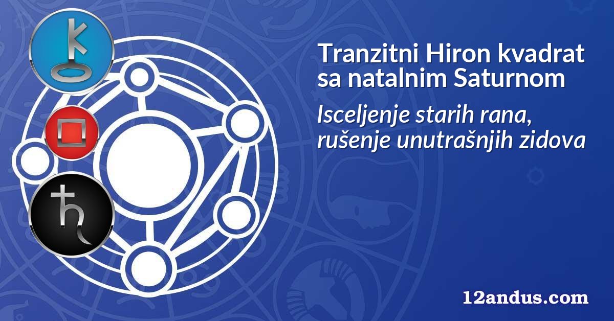 Tranzitni Hiron kvadrat sa natalnim Saturnom