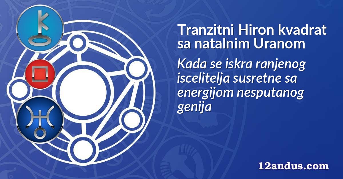 Tranzitni Hiron kvadrat sa natalnim Uranom