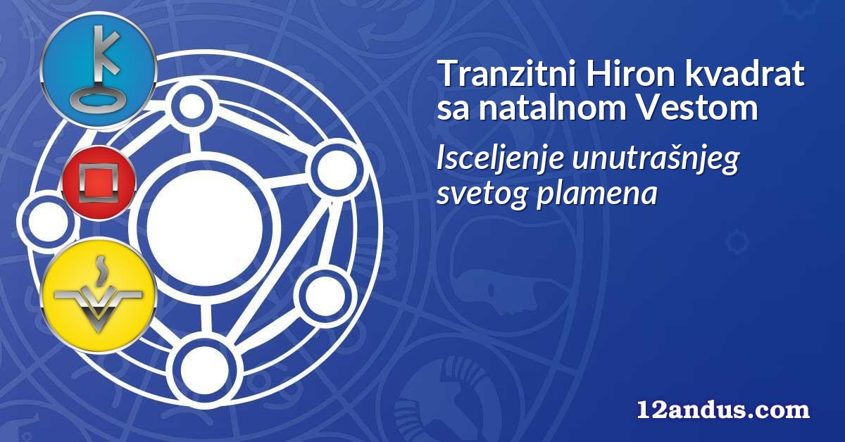 Tranzitni Hiron kvadrat sa natalnom Vestom