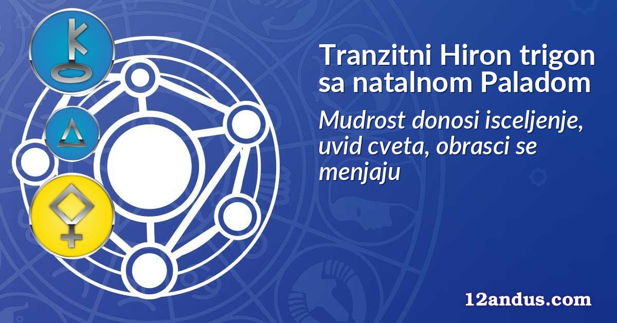 Tranzitni Hiron trigon sa natalnom Paladom