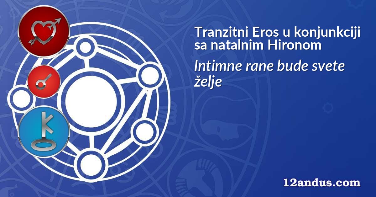 Tranzitni Eros u konjunkciji sa natalnim Hironom