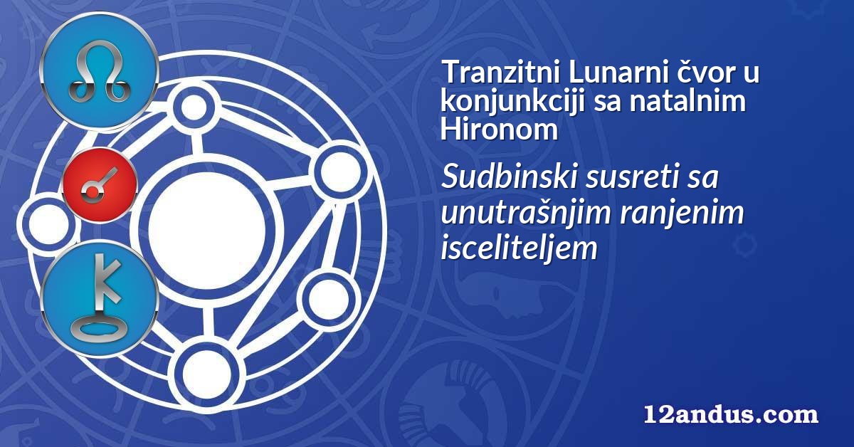 Tranzitni Lunarni čvor u konjunkciji sa natalnim Hironom