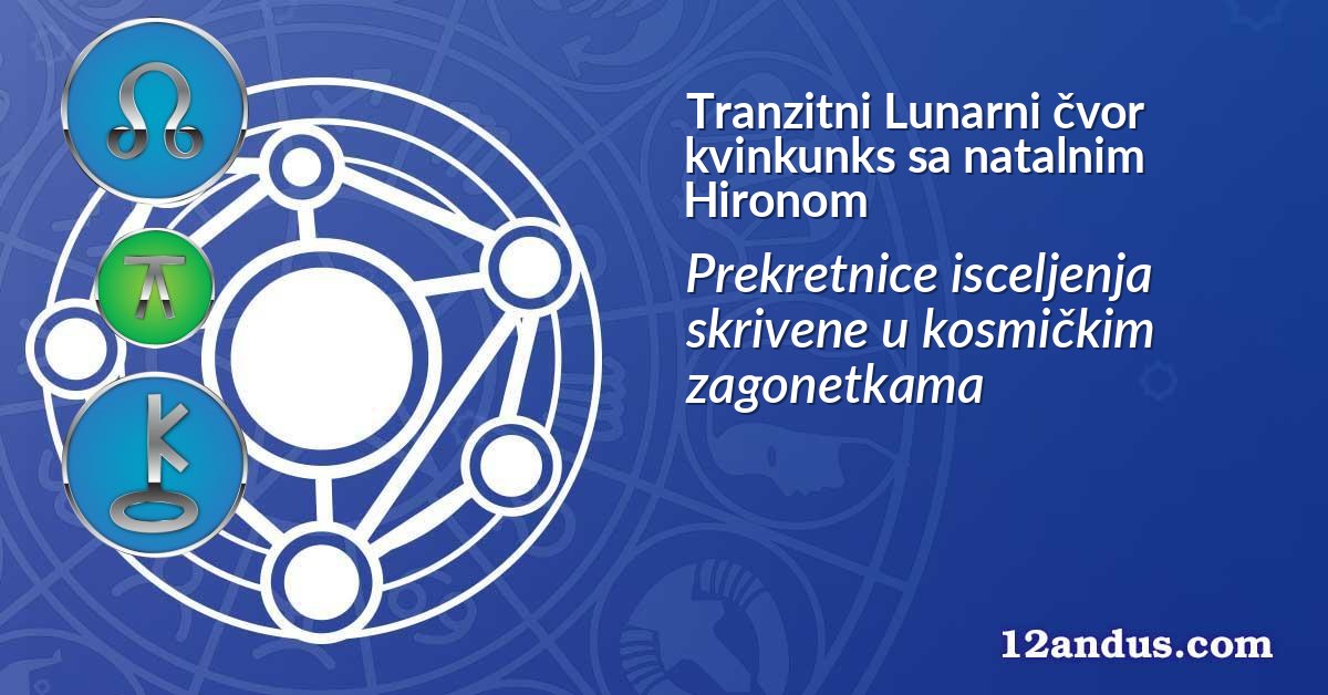 Tranzitni Lunarni čvor kvinkunks sa natalnim Hironom