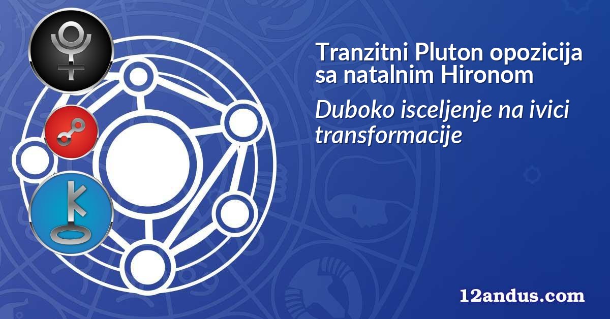 Tranzitni Pluton opozicija sa natalnim Hironom