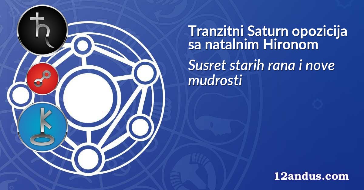 Tranzitni Saturn opozicija sa natalnim Hironom