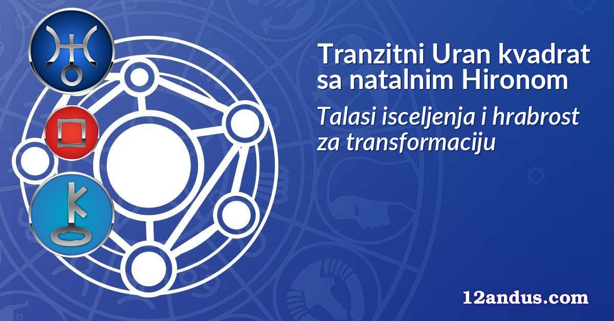 Tranzitni Uran kvadrat sa natalnim Hironom