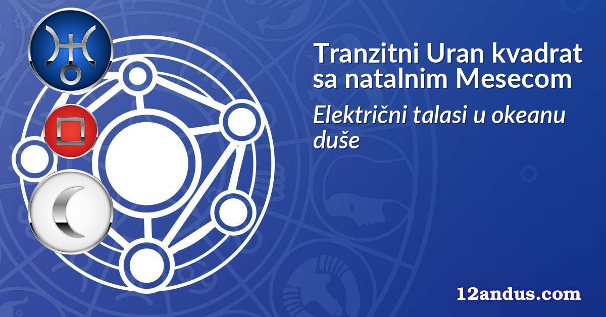 Tranzitni Uran kvadrat sa natalnim Mesecom