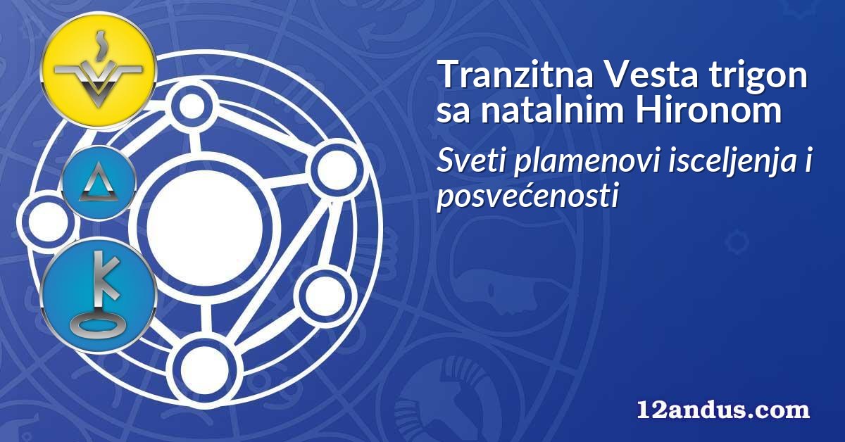 Tranzitna Vesta trigon sa natalnim Hironom