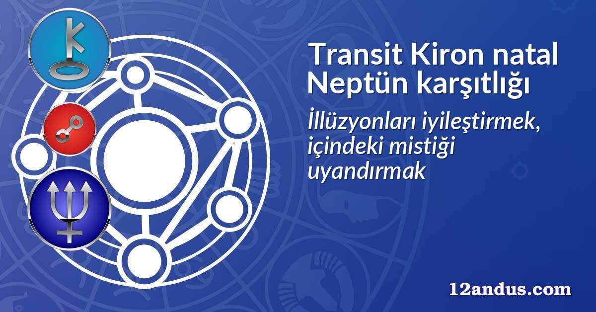 Transit Kiron natal Neptün karşıtlığı