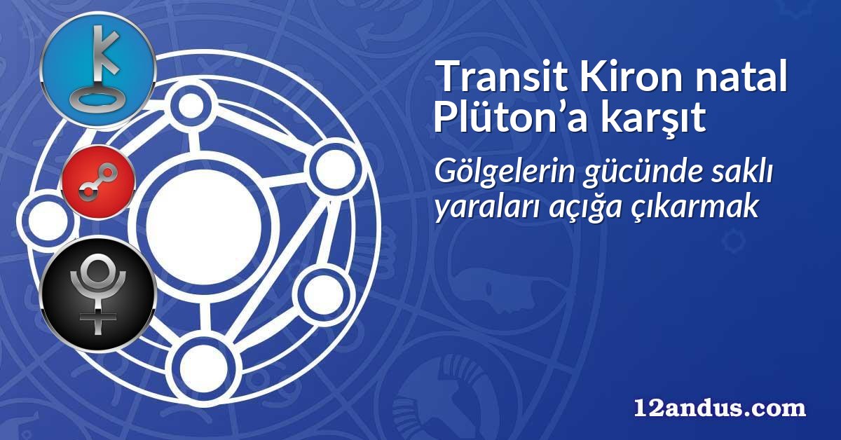 Transit Kiron natal Plüton’a karşıt