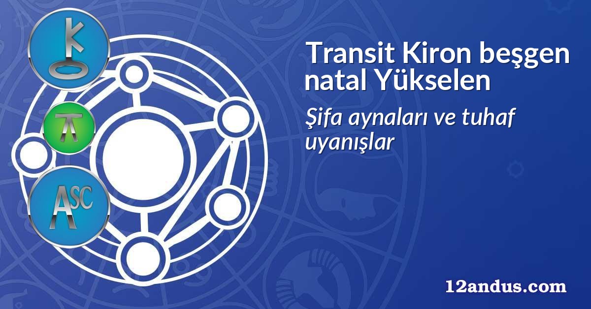 Transit Kiron beşgen natal Yükselen