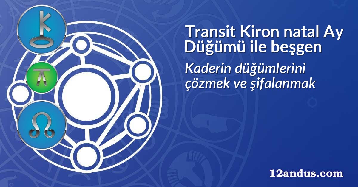 Transit Kiron natal Ay D&uuml;ğ&uuml;m&uuml; ile beşgen