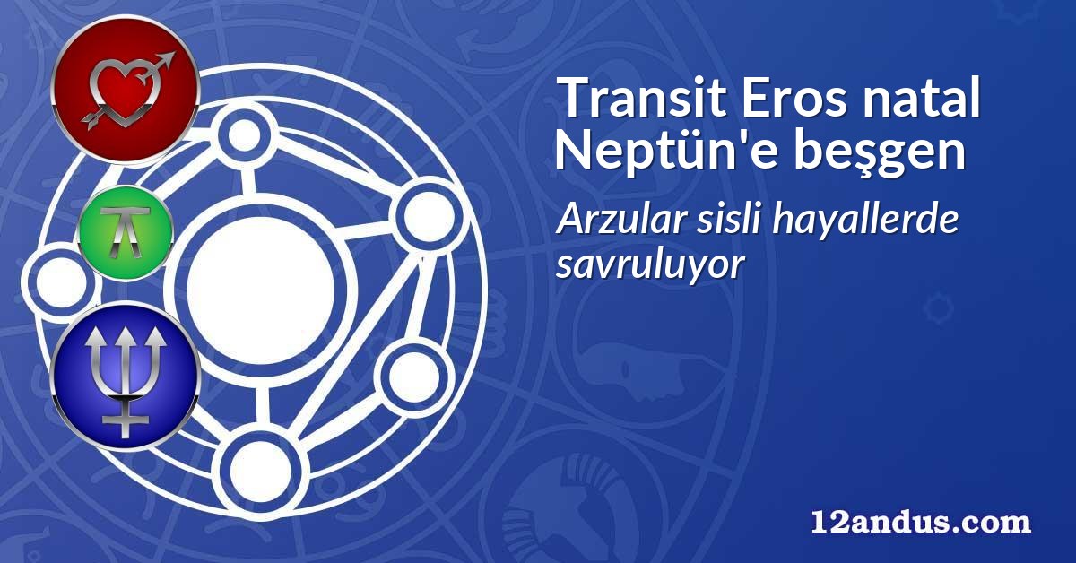 Transit Eros natal Neptün'e beşgen