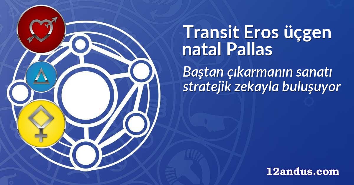 Transit Eros üçgen natal Pallas