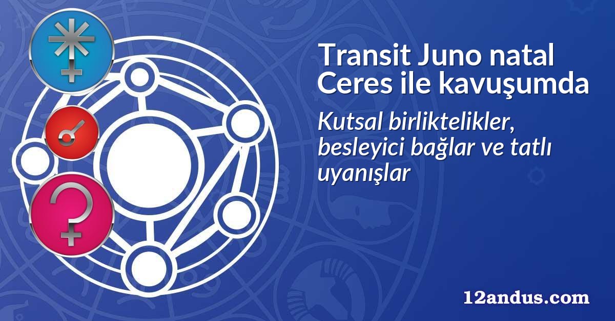Transit Juno natal Ceres ile kavuşumda