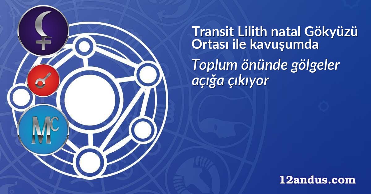 Transit Lilith natal Gökyüzü Ortası ile kavuşumda