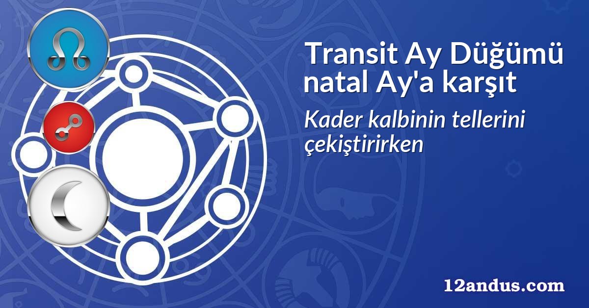 Transit Ay D&uuml;ğ&uuml;m&uuml; natal Ay'a karşıt