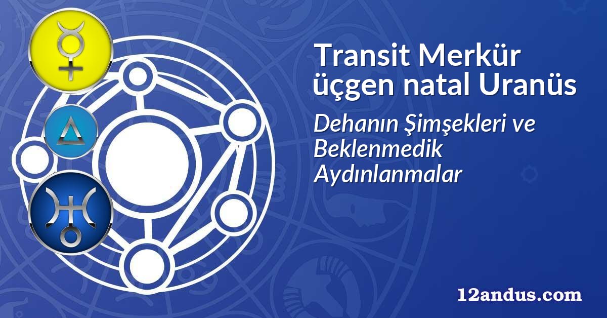 Transit Merkür üçgen natal Uranüs