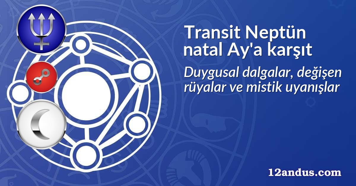 Transit Neptün natal Ay'a karşıt