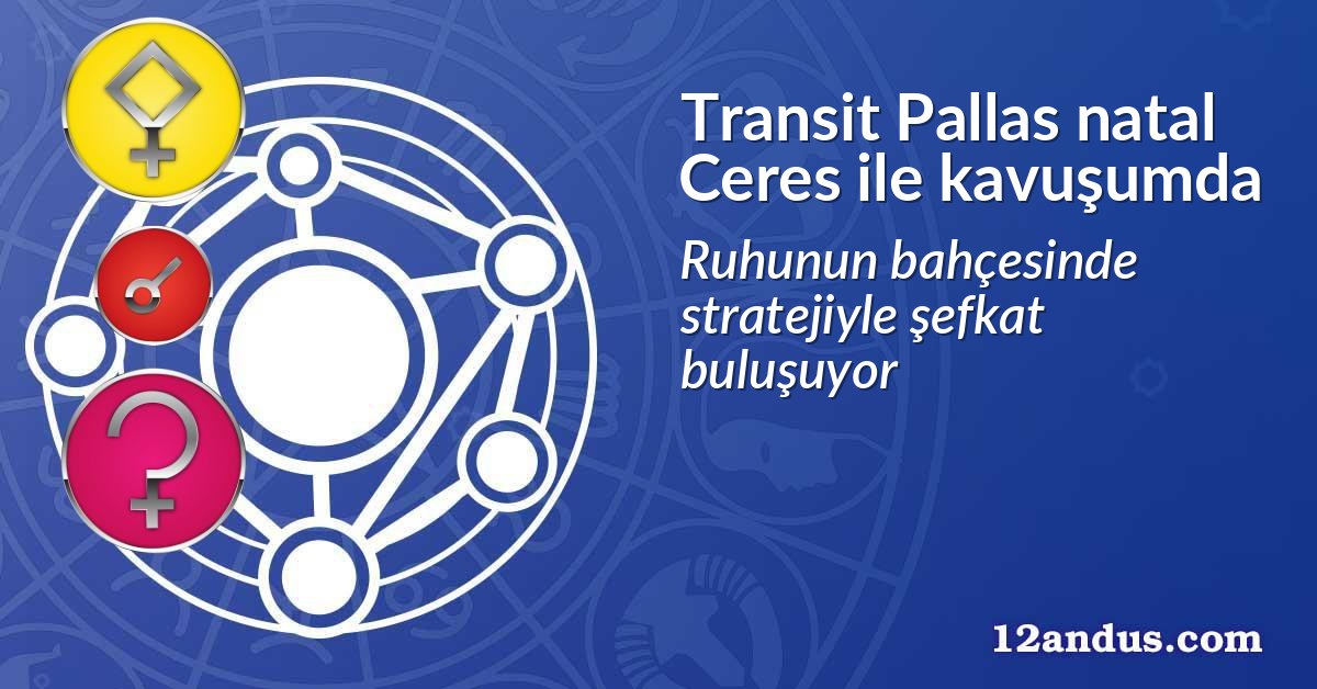 Transit Pallas natal Ceres ile kavuşumda