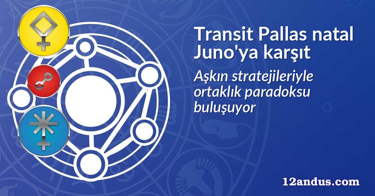 Transit Pallas natal Juno'ya karşıt