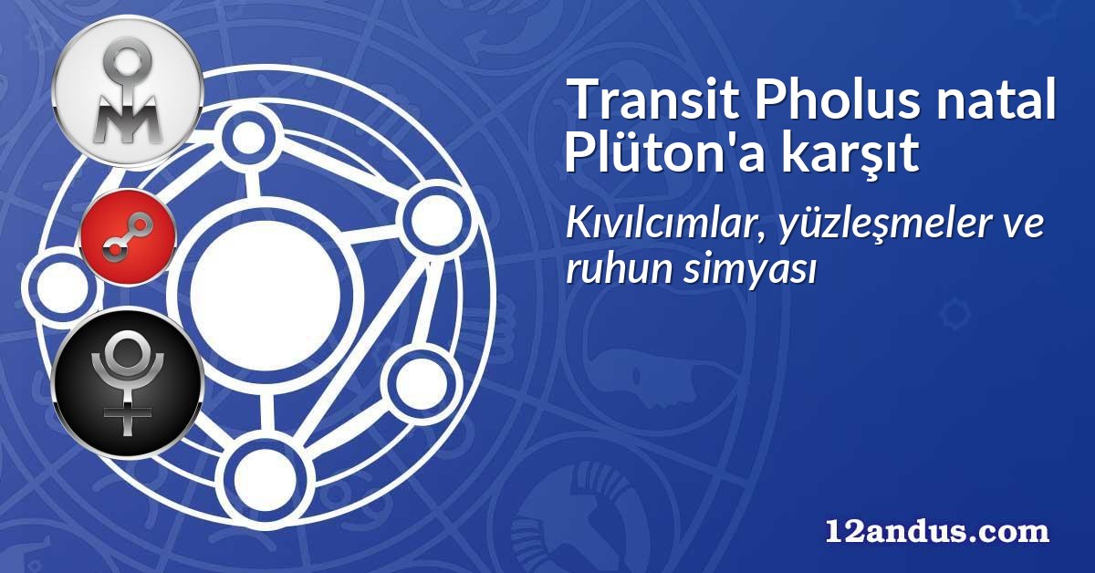 Transit Pholus natal Plüton'a karşıt