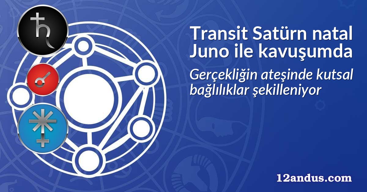 Transit Satürn natal Juno ile kavuşumda