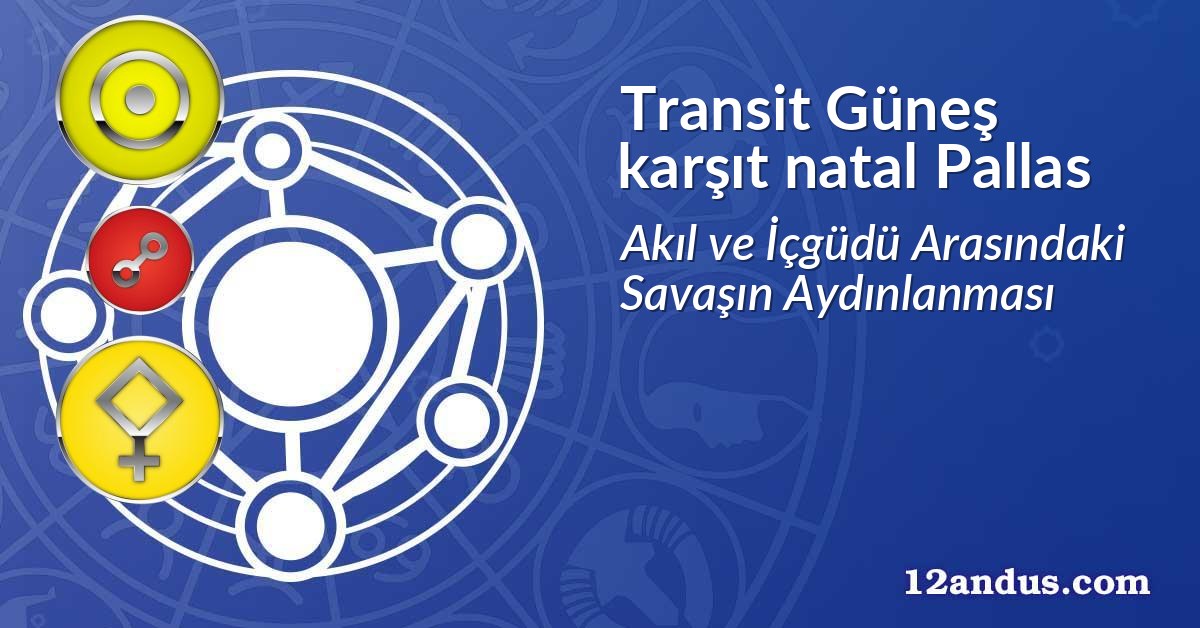 Transit Güneş karşıt natal Pallas