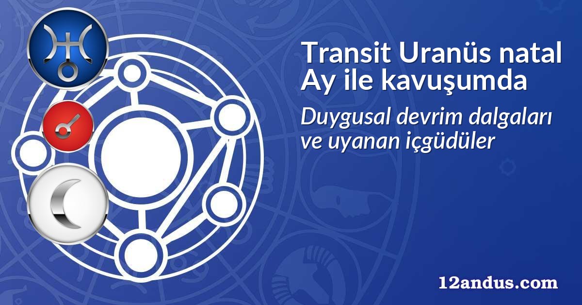 Transit Uranüs natal Ay ile kavuşumda