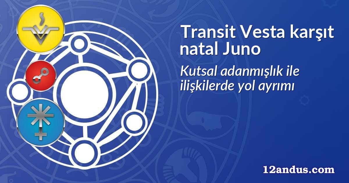 Transit Vesta karşıt natal Juno