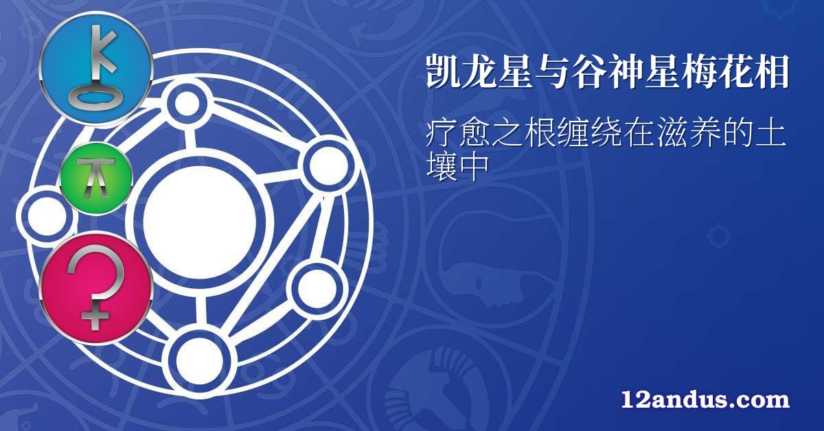 凯龙星与谷神星梅花相