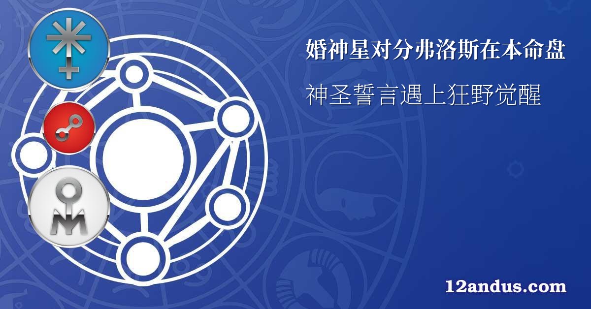 婚神星对分弗洛斯在本命盘
