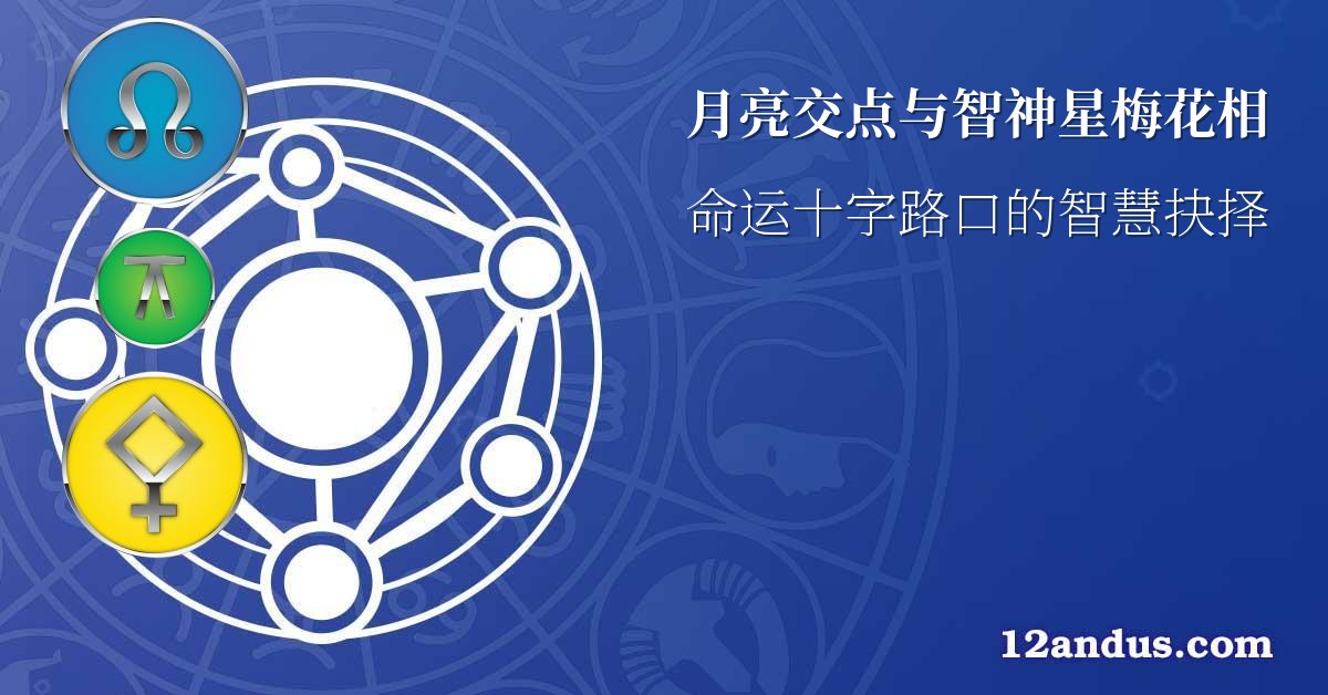月亮交点与智神星梅花相